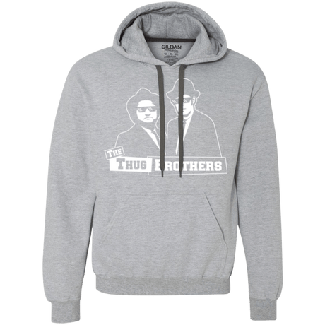 Sweatshirts Sport Grey / Small Thug Brothers Premium Fleece Hoodie