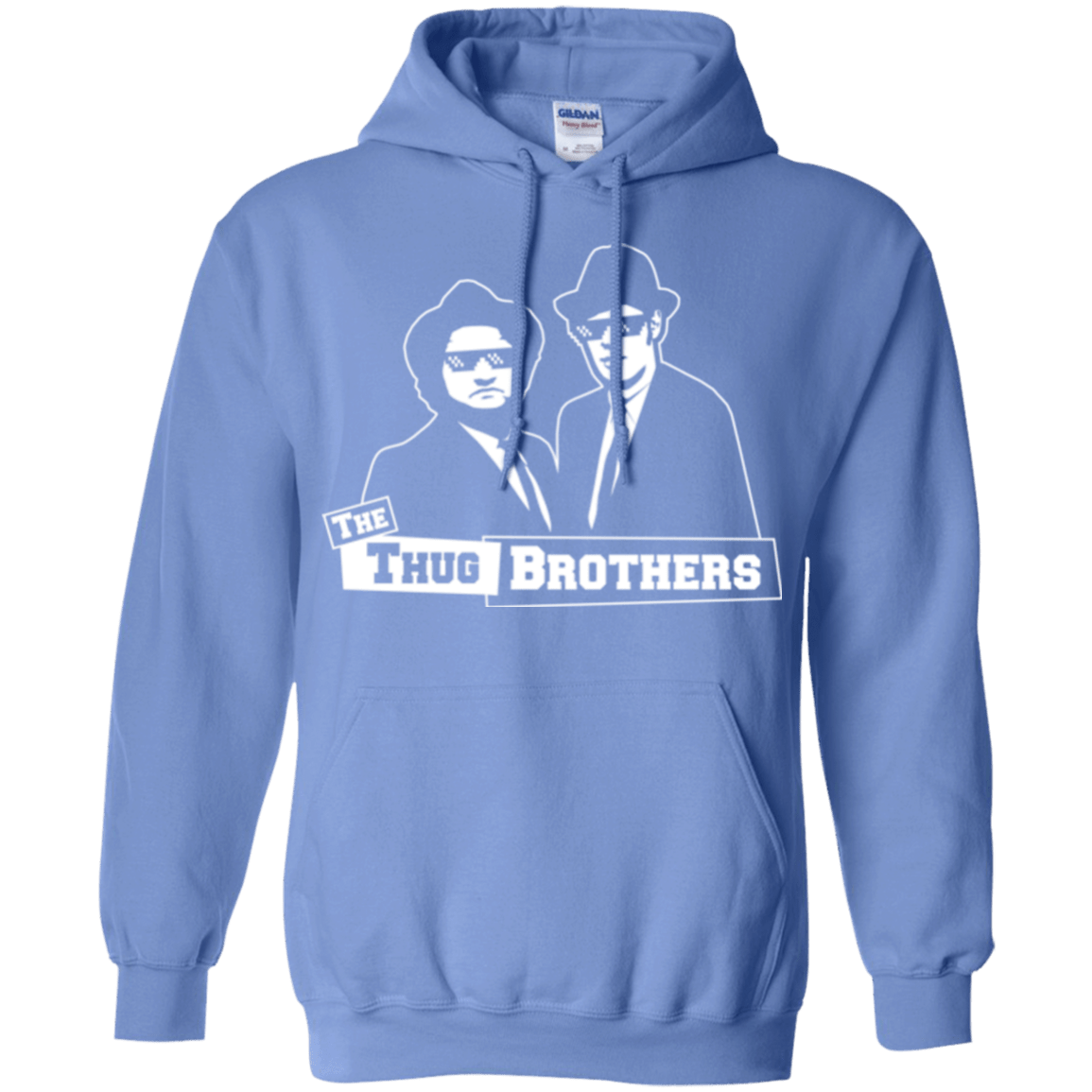 Sweatshirts Carolina Blue / Small Thug Brothers Pullover Hoodie