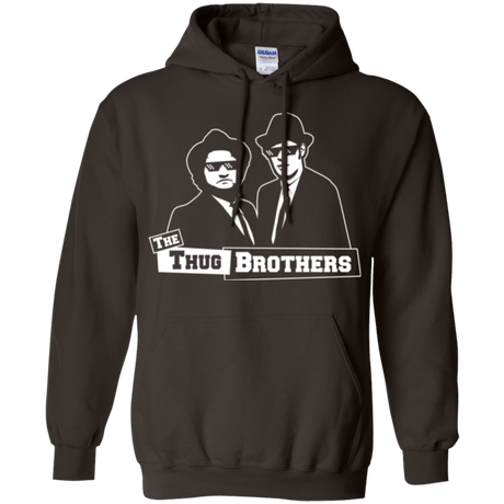 Sweatshirts Dark Chocolate / Small Thug Brothers Pullover Hoodie