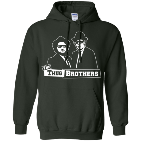 Sweatshirts Forest Green / Small Thug Brothers Pullover Hoodie