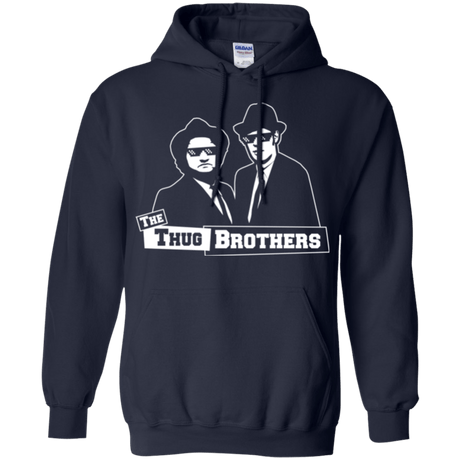 Sweatshirts Navy / Small Thug Brothers Pullover Hoodie