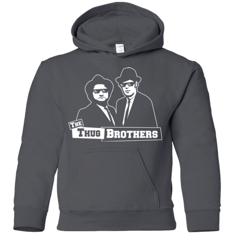 Sweatshirts Charcoal / YS Thug Brothers Youth Hoodie