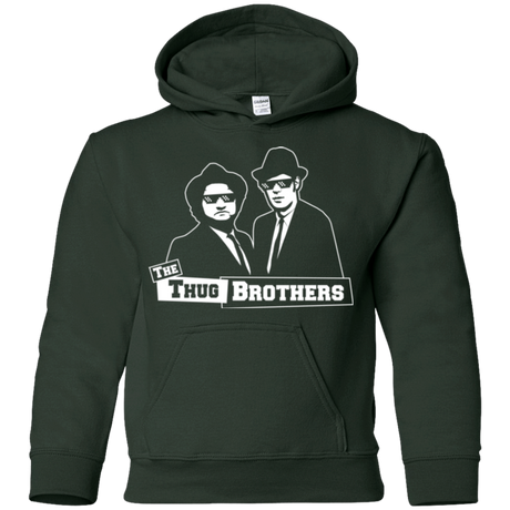 Sweatshirts Forest Green / YS Thug Brothers Youth Hoodie