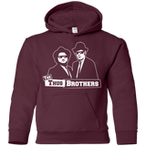 Sweatshirts Maroon / YS Thug Brothers Youth Hoodie