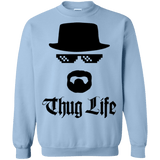 Sweatshirts Light Blue / Small Thug Life Crewneck Sweatshirt