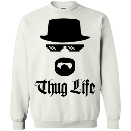 Sweatshirts White / Small Thug Life Crewneck Sweatshirt