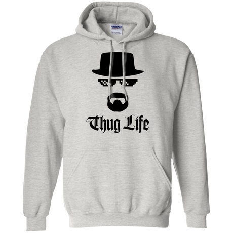 Sweatshirts Ash / Small Thug Life Pullover Hoodie