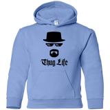 Sweatshirts Carolina Blue / YS Thug Life Youth Hoodie