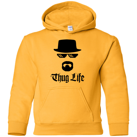Sweatshirts Gold / YS Thug Life Youth Hoodie