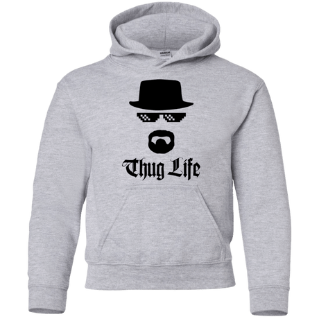 Sweatshirts Sport Grey / YS Thug Life Youth Hoodie