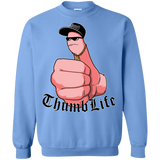 Sweatshirts Carolina Blue / Small Thumb Life Crewneck Sweatshirt
