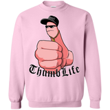 Sweatshirts Light Pink / Small Thumb Life Crewneck Sweatshirt