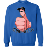 Sweatshirts Royal / Small Thumb Life Crewneck Sweatshirt