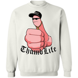 Sweatshirts White / Small Thumb Life Crewneck Sweatshirt