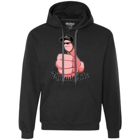 Sweatshirts Black / Small Thumb Life Premium Fleece Hoodie