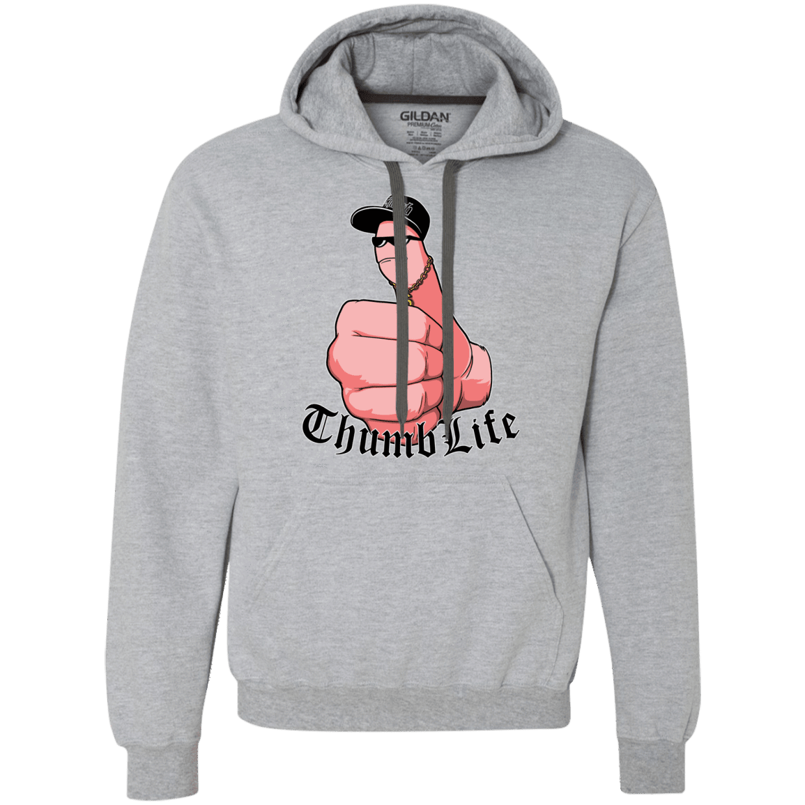 Sweatshirts Sport Grey / Small Thumb Life Premium Fleece Hoodie
