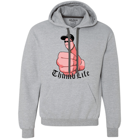 Sweatshirts Sport Grey / Small Thumb Life Premium Fleece Hoodie