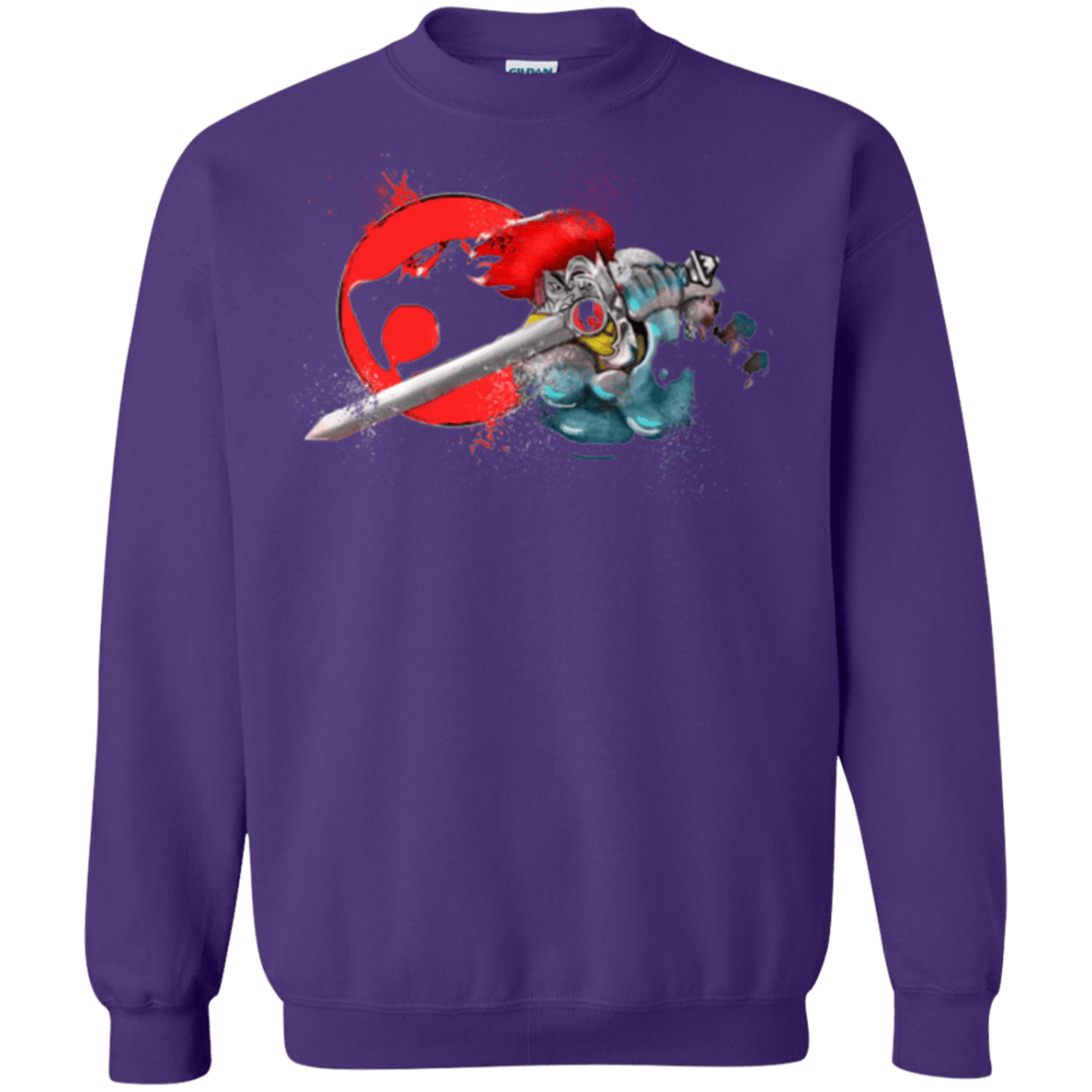 Sweatshirts Purple / Small Thunder-hoooo Crewneck Sweatshirt