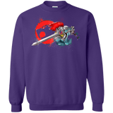 Sweatshirts Purple / Small Thunder-hoooo Crewneck Sweatshirt