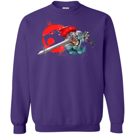 Sweatshirts Purple / Small Thunder-hoooo Crewneck Sweatshirt