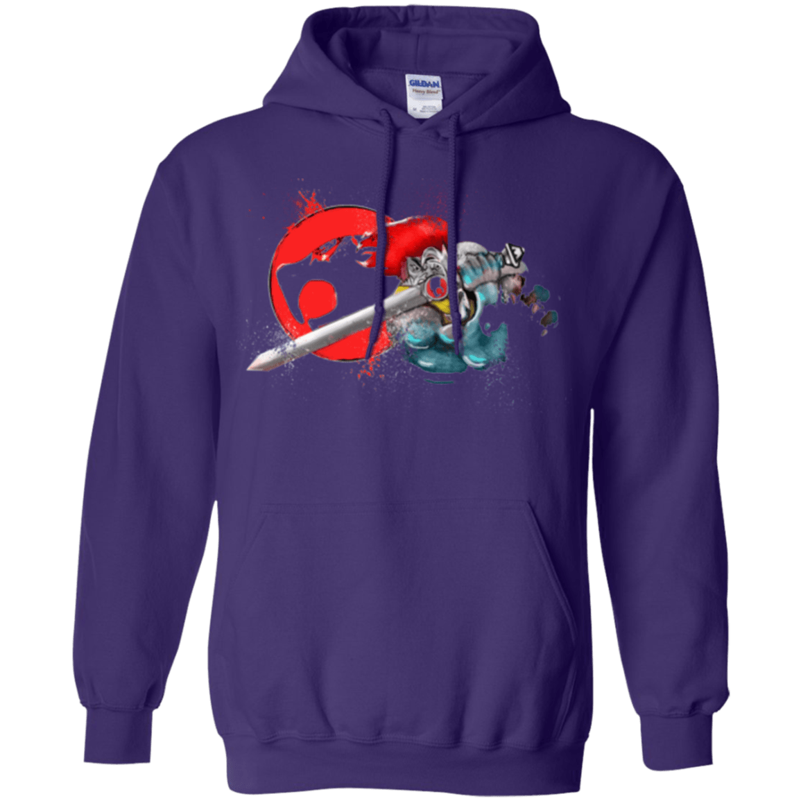 Sweatshirts Purple / Small Thunder-hoooo Pullover Hoodie