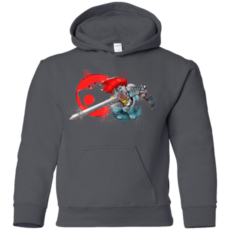 Sweatshirts Charcoal / YS Thunder-hoooo Youth Hoodie