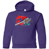 Sweatshirts Purple / YS Thunder-hoooo Youth Hoodie