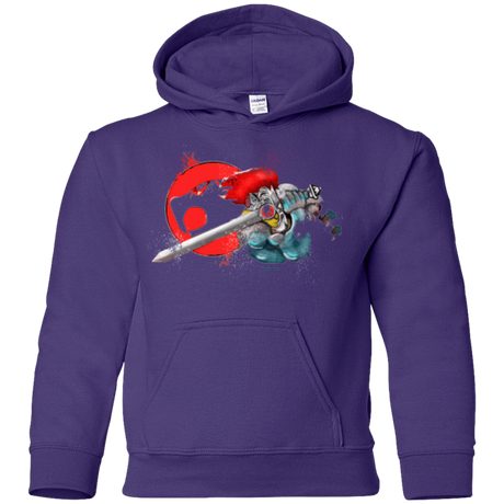 Sweatshirts Purple / YS Thunder-hoooo Youth Hoodie