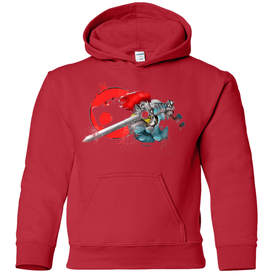 Sweatshirts Red / YS Thunder-hoooo Youth Hoodie