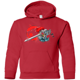 Sweatshirts Red / YS Thunder-hoooo Youth Hoodie