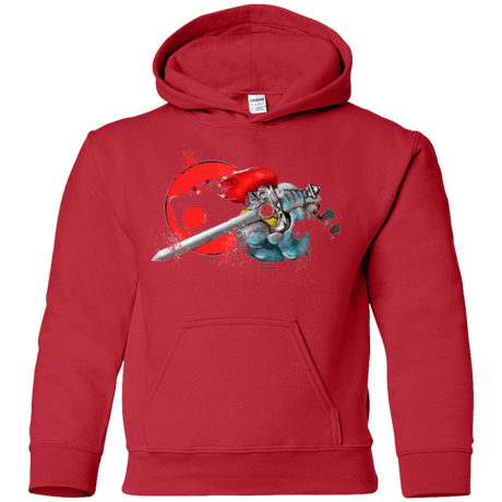 Sweatshirts Red / YS Thunder-hoooo Youth Hoodie