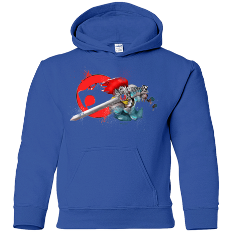 Sweatshirts Royal / YS Thunder-hoooo Youth Hoodie