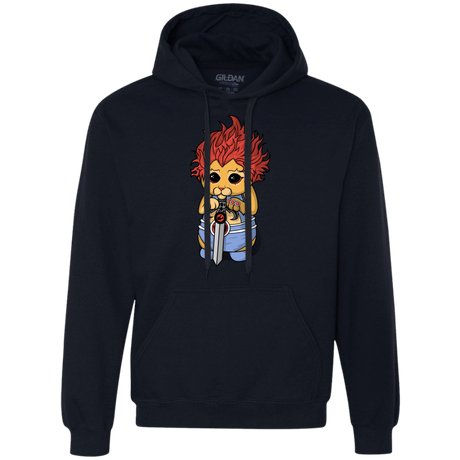Sweatshirts Navy / S Thunder Kitty Premium Fleece Hoodie
