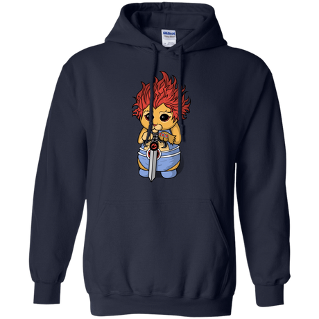 Sweatshirts Navy / S Thunder Kitty Pullover Hoodie