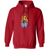 Sweatshirts Red / S Thunder Kitty Pullover Hoodie
