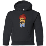 Sweatshirts Black / YS Thunder Kitty Youth Hoodie