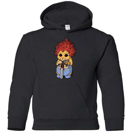 Sweatshirts Black / YS Thunder Kitty Youth Hoodie