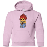 Sweatshirts Light Pink / YS Thunder Kitty Youth Hoodie