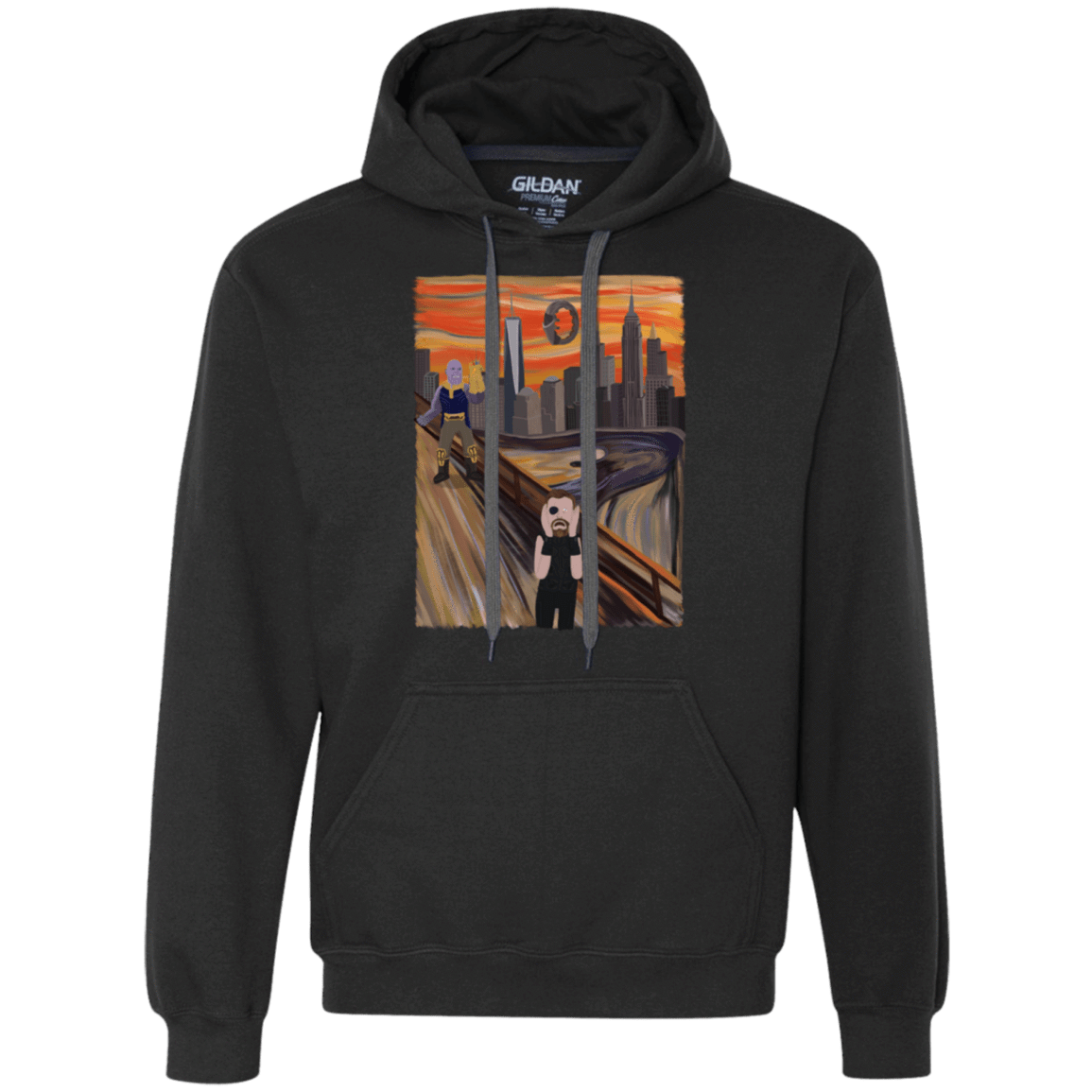 Sweatshirts Black / S Thunder Scream Premium Fleece Hoodie