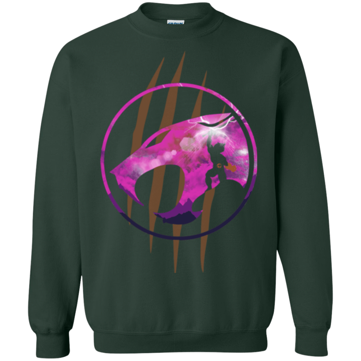 Sweatshirts Forest Green / Small Thunder, Thunder, Thunder Crewneck Sweatshirt