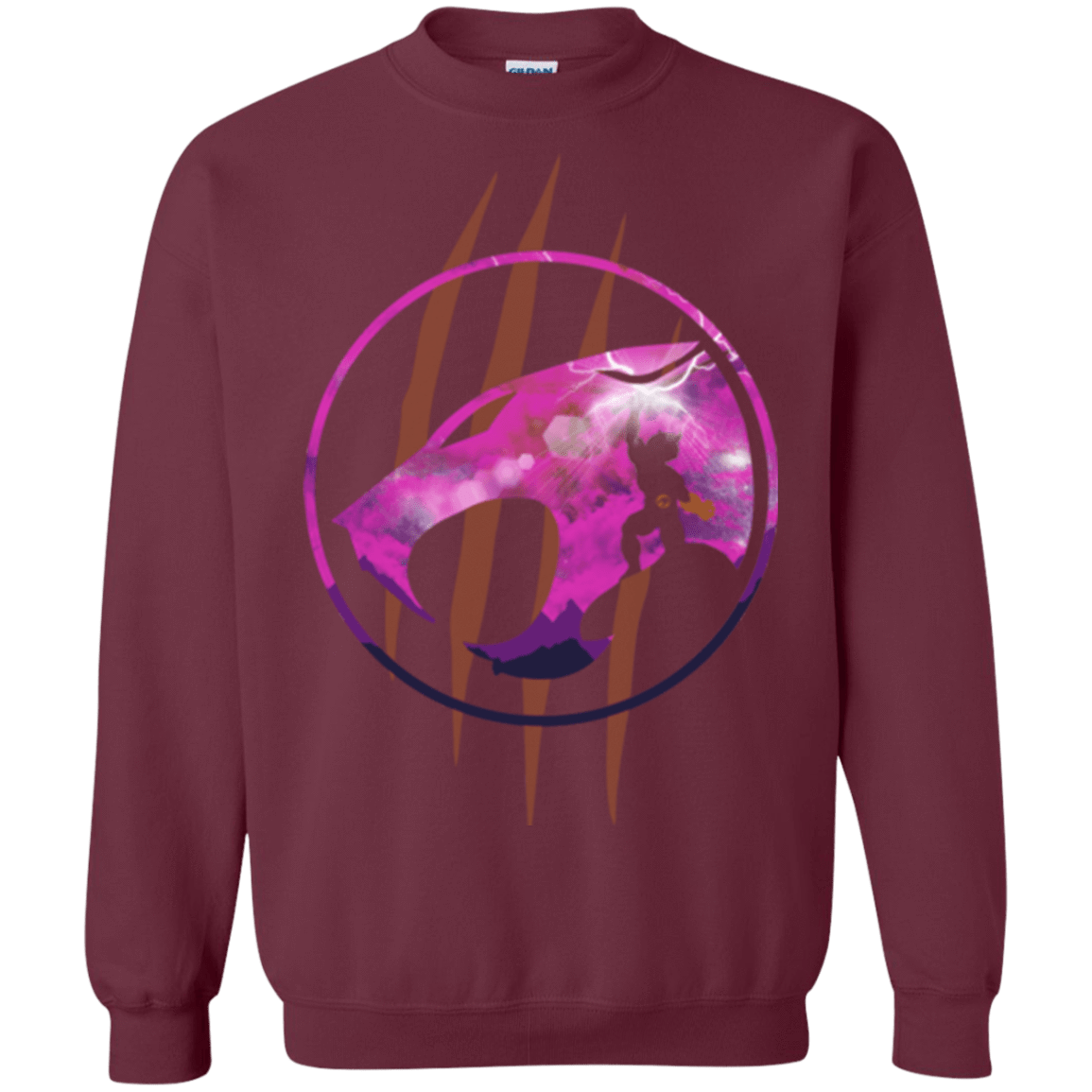 Sweatshirts Maroon / Small Thunder, Thunder, Thunder Crewneck Sweatshirt