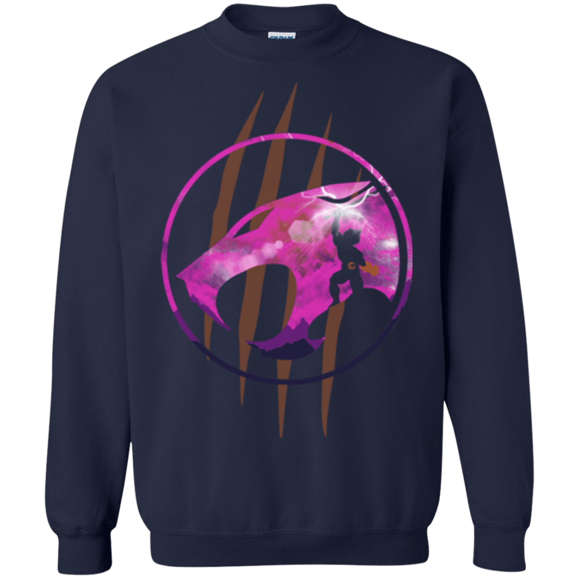 Sweatshirts Navy / Small Thunder, Thunder, Thunder Crewneck Sweatshirt