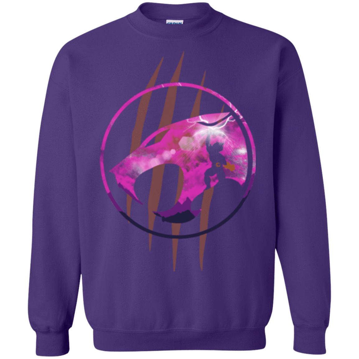 Sweatshirts Purple / Small Thunder, Thunder, Thunder Crewneck Sweatshirt
