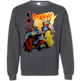 Sweatshirts Dark Heather / S Thunderboy Crewneck Sweatshirt