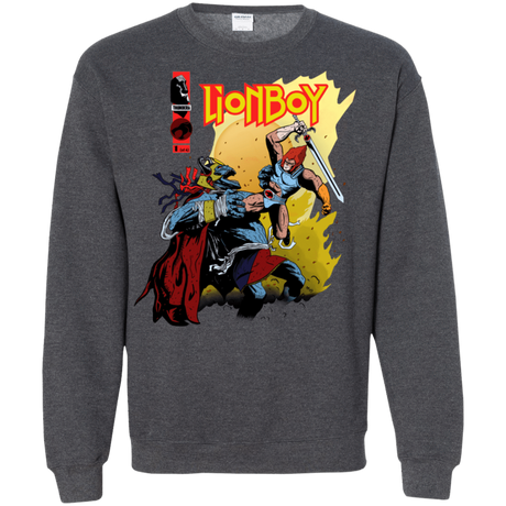 Sweatshirts Dark Heather / S Thunderboy Crewneck Sweatshirt