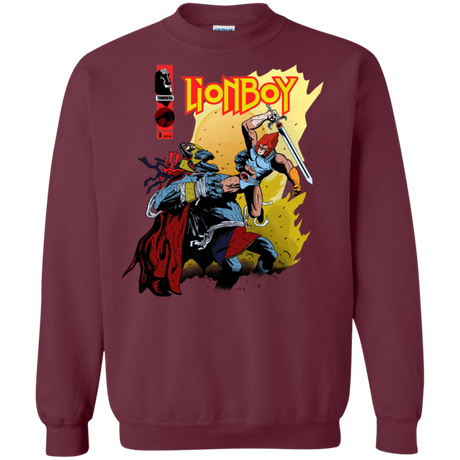 Sweatshirts Maroon / S Thunderboy Crewneck Sweatshirt