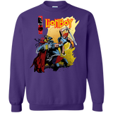 Sweatshirts Purple / S Thunderboy Crewneck Sweatshirt
