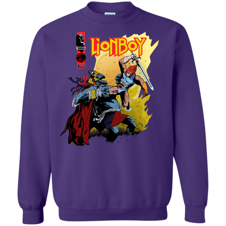 Sweatshirts Purple / S Thunderboy Crewneck Sweatshirt