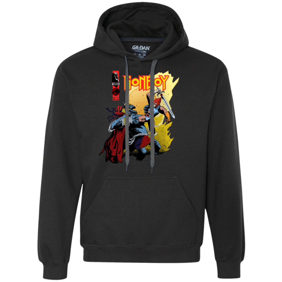 Sweatshirts Black / S Thunderboy Premium Fleece Hoodie