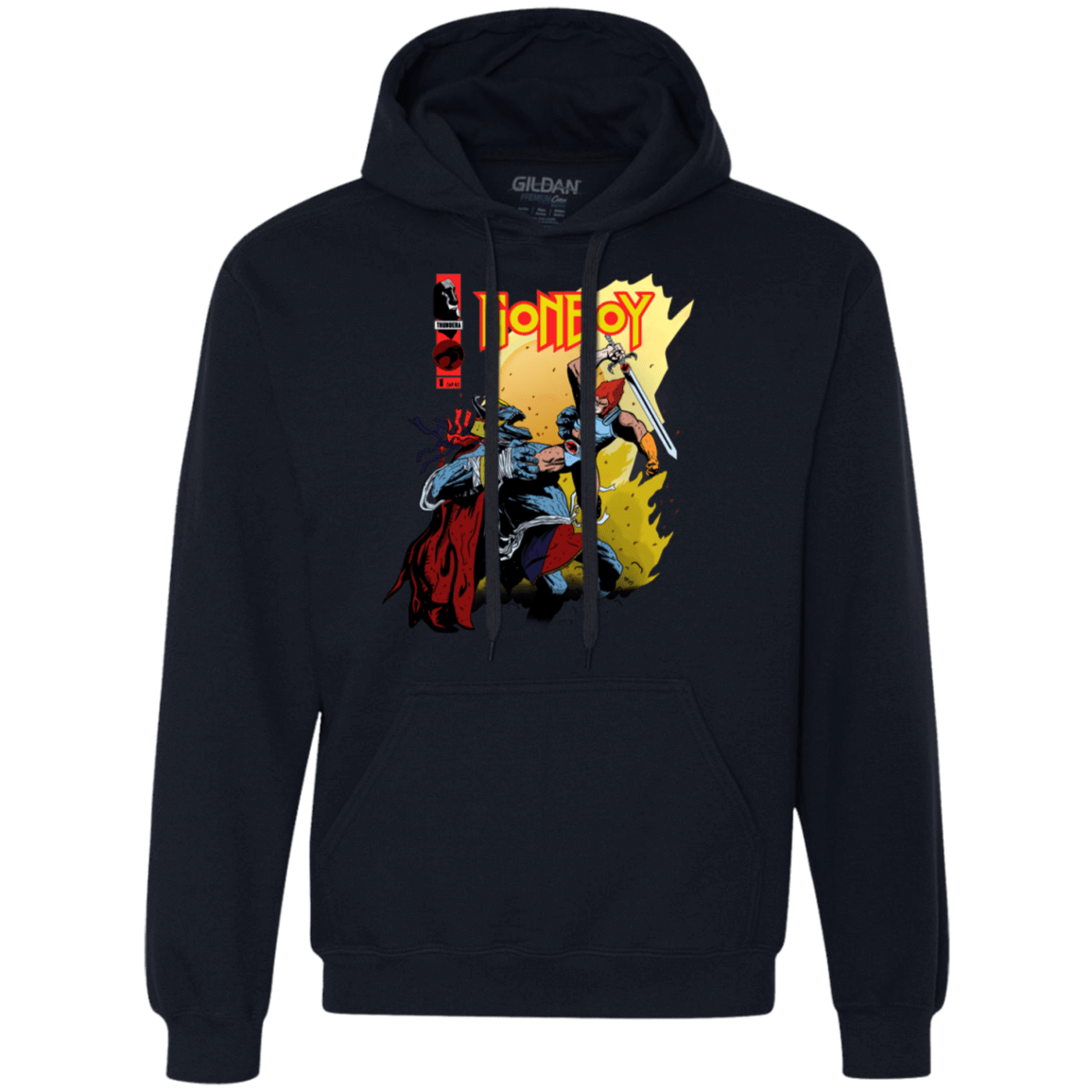 Sweatshirts Navy / S Thunderboy Premium Fleece Hoodie